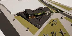 Image of Perry Barr Container Park Phase 1 From North, Galey Park on Walsall Road