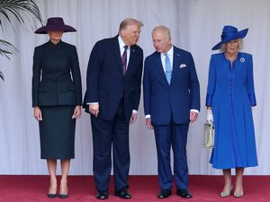 Supporting image for story: King and Queen to exchange gifts with Donald and Melania Trump on Windsor visit