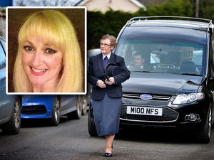 Supporting image for story: Family and friends say farewell to Newport shooting victim Cheryl Hooper