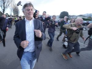 Supporting image for story: Hutch’s Dail bid ends with him running away from pandemonium at count centre