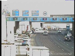 Supporting image for story: Traffic delays on busy motorway in Birmingham after car 'spins around' and lorry 'stranded'