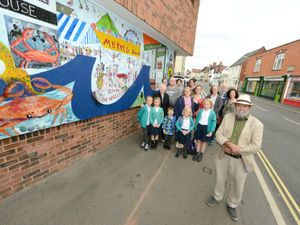 Supporting image for story: Ludlow mural set to come down as site is developed – but plans are afoot for replacement