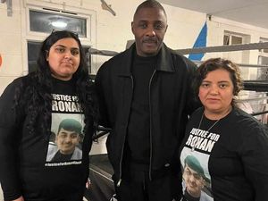 Supporting image for story: Luther star Idris Elba enlists help of Ronan Kanda's family for national knife crime campaign