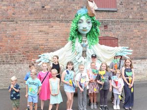 Supporting image for story: Puppets help Shrewsbury Flaxmill creates incredible festival atmosphere 
