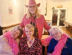 Supporting image for story: Rugeley and District Lions Club 'Wear it Pink' and raise hundreds for Breast Cancer Now