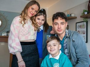 Supporting image for story: First look at Adam Thomas with real-life niece and son in Waterloo Road reboot