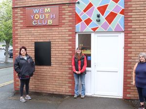 Supporting image for story: Youth club entrance given a makeover ahead of 50th anniversary