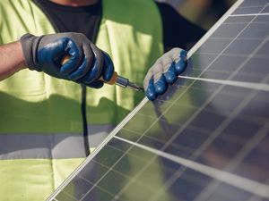 Supporting image for story: Shropshire farm plans to diversify with solar panels 