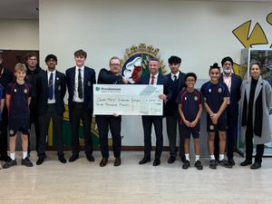 Supporting image for story: Walsall school receives £3,000 cash boost to support local sports campaign