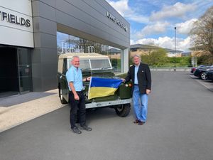 Supporting image for story: Brian and Gertie a match made in heaven as auction raises £60,000 for Ukraine