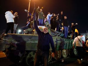 Supporting image for story: Syrian state TV airs statement saying Assad has been overthrown