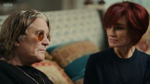 The documentary follows Ozzy and Sharon Osbourne as they prepare to return to the UK after 25 years in Los Angeles. Photo: BBC