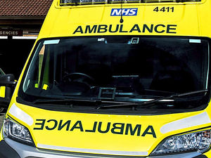 Supporting image for story: Car ends up in ditch after three-car crash near Shrewsbury