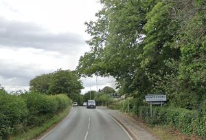 As part of Shropshire Council's surface dressing programme, the A488 near Pontesbury will be closed for one day and overnight for two nights throughout May. Photo: Google