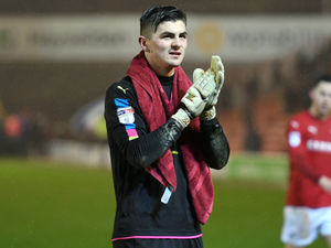 Supporting image for story: Harry Burgoyne training with England U21s