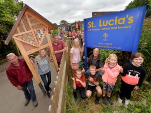 Supporting image for story: Volunteers give school fresh look ready for new term