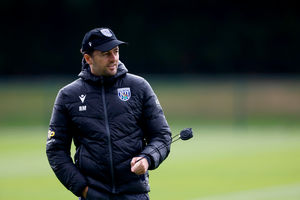 Ryan Mason watches on (Photo by Adam Fradgley/West Bromwich Albion FC via Getty Images)