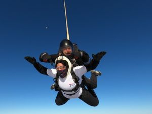 Supporting image for story: Brave Telford employee Paris takes to the skies to support cancer charity