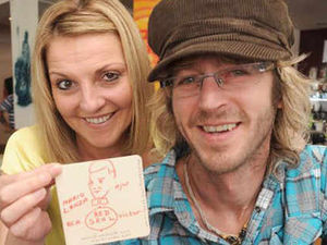 Supporting image for story: Mario Lanza artist strikes again