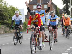 Supporting image for story: Wrekin cyclists celebrate 100 years on their bikes