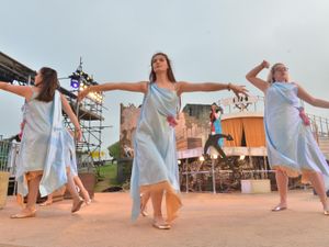Supporting image for story: Stafford Festival Shakespeare prepares to get underway with The Tempest - in pictures
