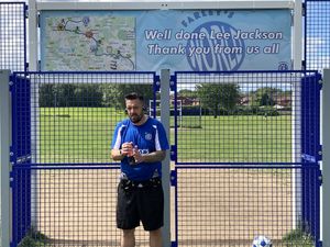 Supporting image for story: Sponsored stadium run in teen's memory raises over £1,200 to kit out teams