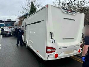 Supporting image for story: Caravan returned to owner following theft just minutes before officers spotted it
