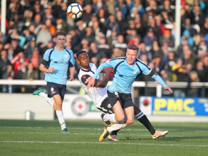 Supporting image for story: FA Cup: Hereford 1 AFC Telford 0 - Report and pictures
