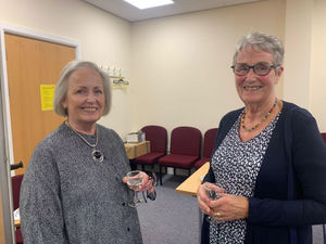 Pictures from the thank you event for vaccination teams in Bridgnorth