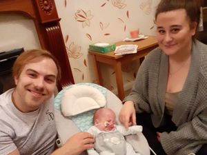 Supporting image for story: Christmas joy for family as baby Ethan home after 109 days in hospital unit  