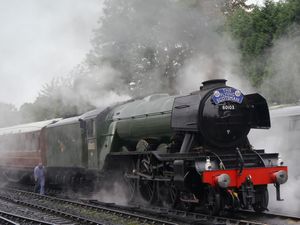 Supporting image for story: Flying Scotsman to steam through Shropshire this week