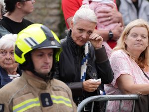 Supporting image for story: Fire crews and mourners line streets to honour fallen firefighter Martyn Sadler