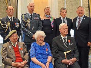 Supporting image for story: Two RAF Cosford volunteers awarded France's highest military honour