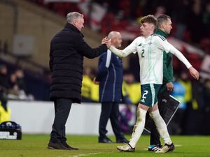 Supporting image for story: Conor Bradley can deal with fresh competition at Liverpool, says Michael O’Neill