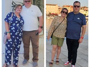 Linzi and Steve loose an impressive six stone