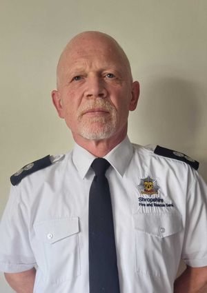Steve Paige. Picture: Church Stretton Fire Station