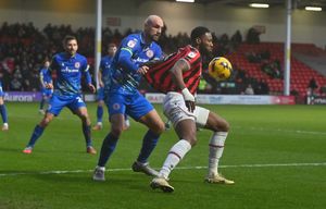 Matt missed the midweek defeat at Bristol Rovers due to injury.