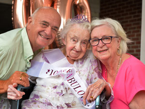 Supporting image for story: Care home team overjoyed as resident enjoys centenary party