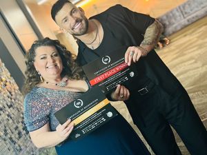 Supporting image for story: Market Drayton wedding hairstylist Carly shines at UK awards  
