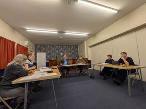 Clun Town Council with Chapel Lawn met on December 2. At the start of the meeting, Councillor James McVicar explained that the council's hands "are tied" in relation to what they can say about the mayor's recent drink-drive conviction. Picture: L