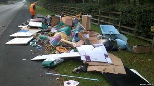  Fly-tippers dumped waste outside Streetly Crematorium