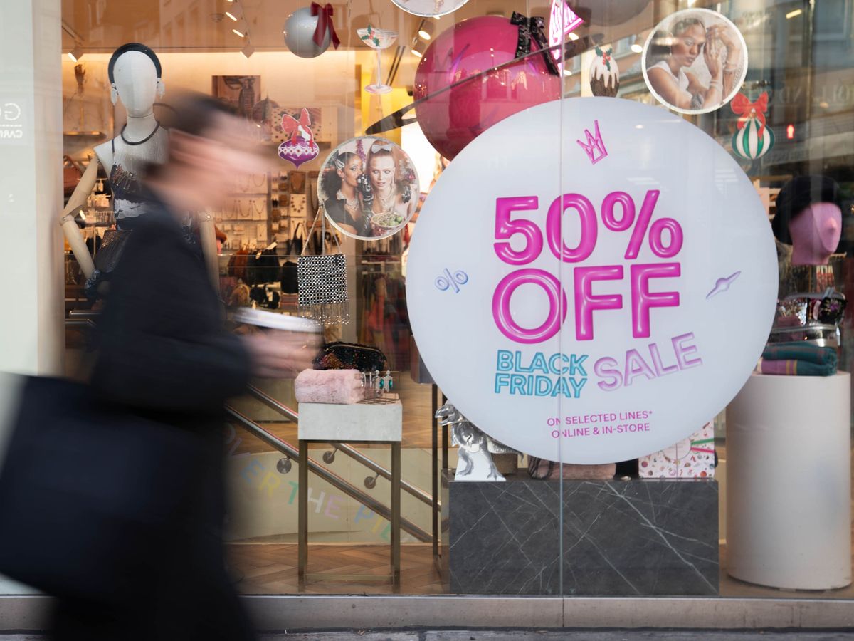 Black Friday busiest day of the year so far for retailers, figures show