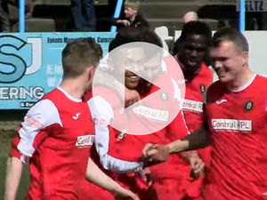 Supporting image for story: Video: Halesowen Town 1 Rushall Olympic 3