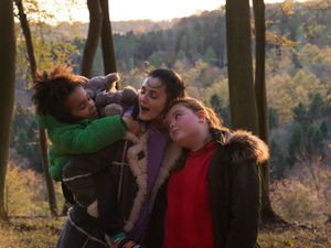 Lollipop: Luke Howitt as Leo, Posy Sterling as Molly Brown and Tegan-Mia Stanley Rhoads as Ava