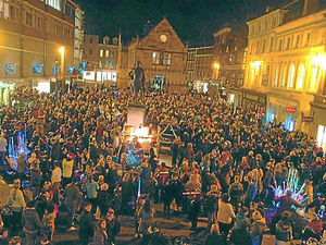 Supporting image for story: Shropshire countdown to Christmas lights events