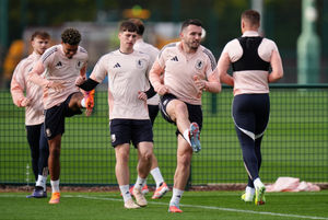 Aston Villa's John McGinn during a training session at Bodymoor Heath Training Ground, Tamworth. Picture date: Wednesday November 5, 2025.