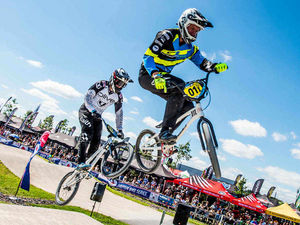 Supporting image for story: Video and pictures: Hundreds of BMX riders descend on Telford for British Series