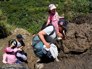 Supporting image for story: At least eight dead and dozens missing in Ecuador landslide