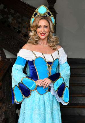 Faye Tozer as Maid Marion in Birmingham Hippodrome panto Robin Hood