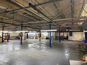 Interior of Unit 2 at 75 Midland Road in Walsall - which was previously home to an historic former horse brush making firm that supplied products to the Queen